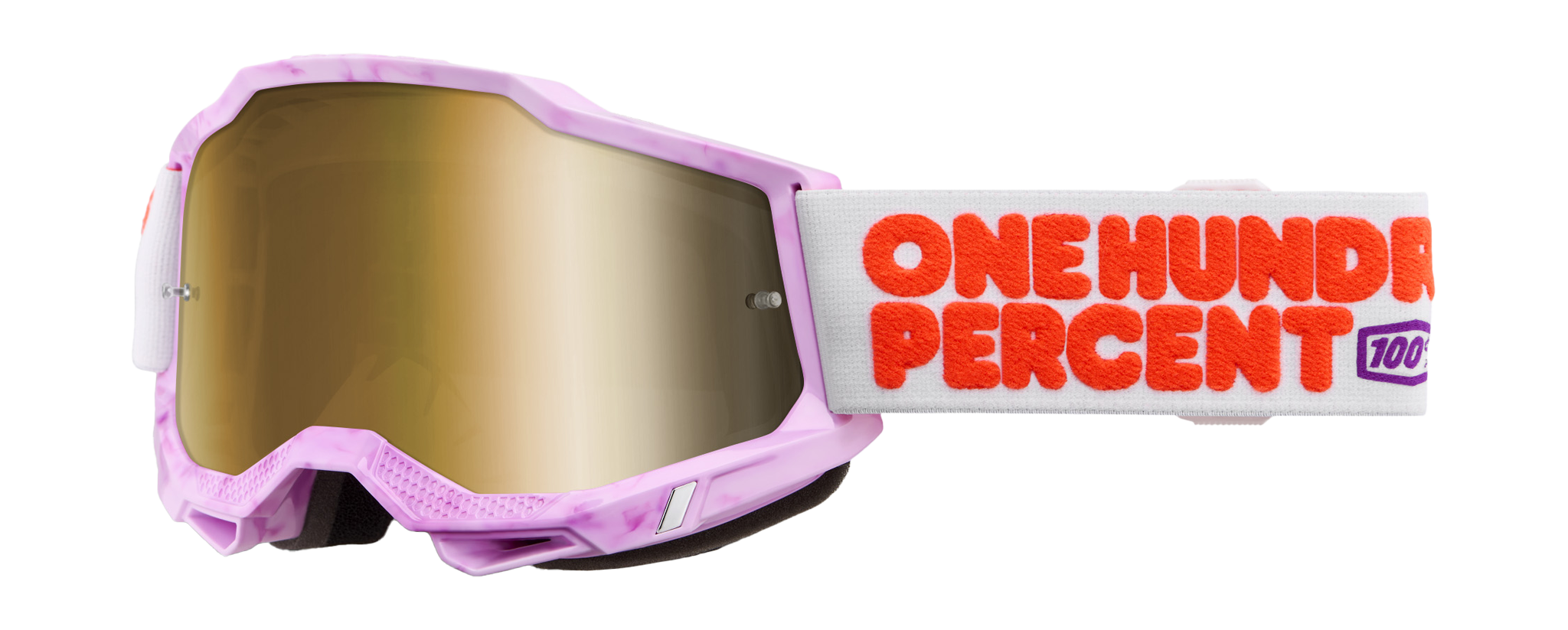 100% Crossbril Accuri 2 Hundreds - Spiegel True Goud Lens