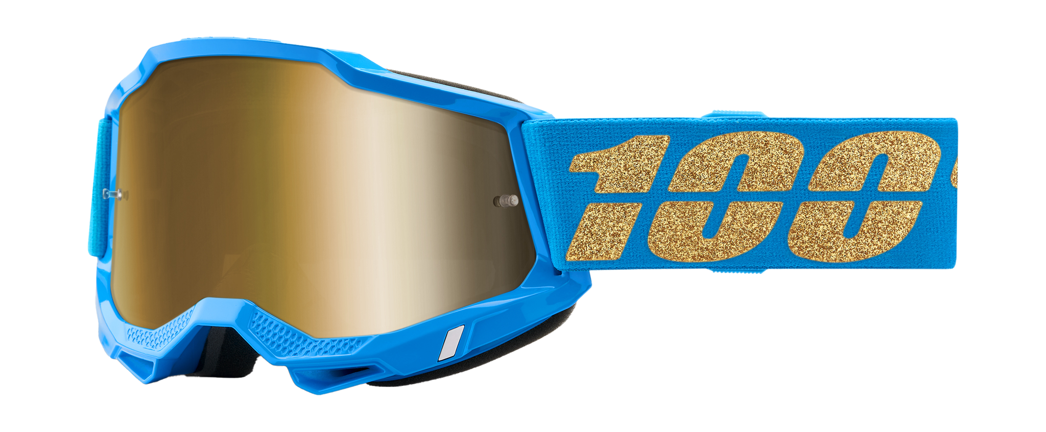 100% Crossbril Accuri 2 Waterloo - Spiegel True Goud Lens