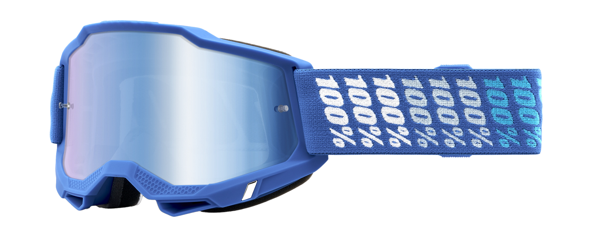 100% Crossbril Accuri 2 Yarger - Spiegel Blauw Lens