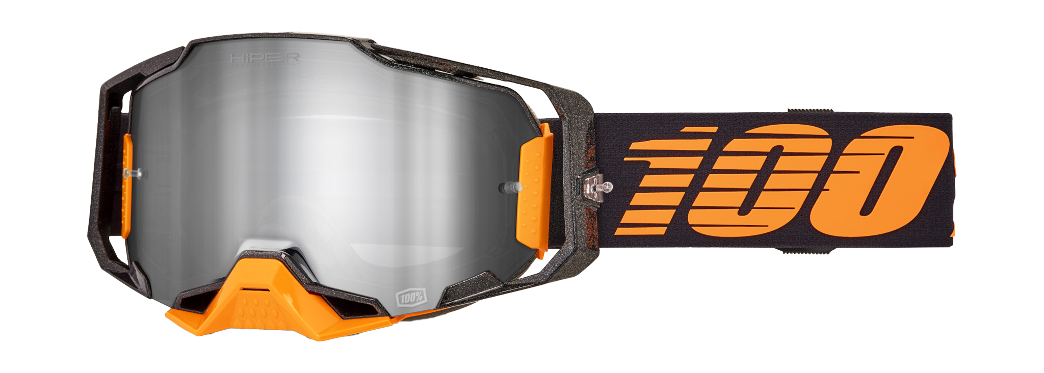 100% Crossbril Armega Acosta - HiPER Spiegel Zilver Lens