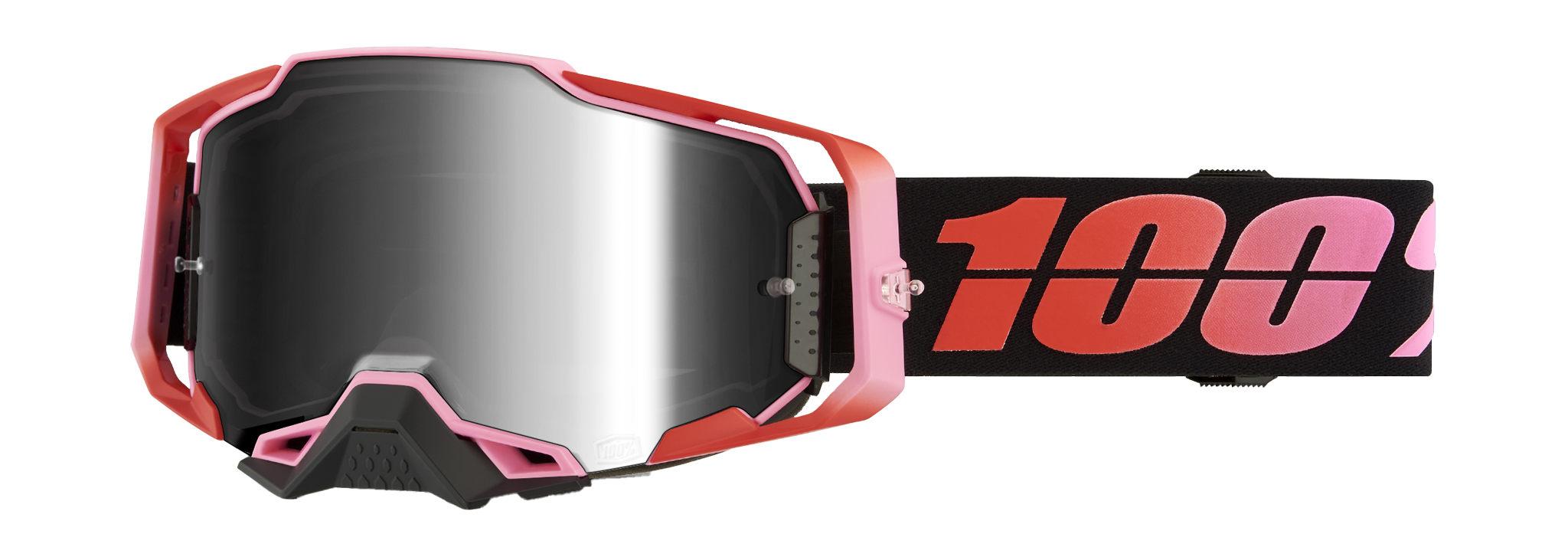 100% Crossbril Armega Guerlin - Spiegel Zilver Lens