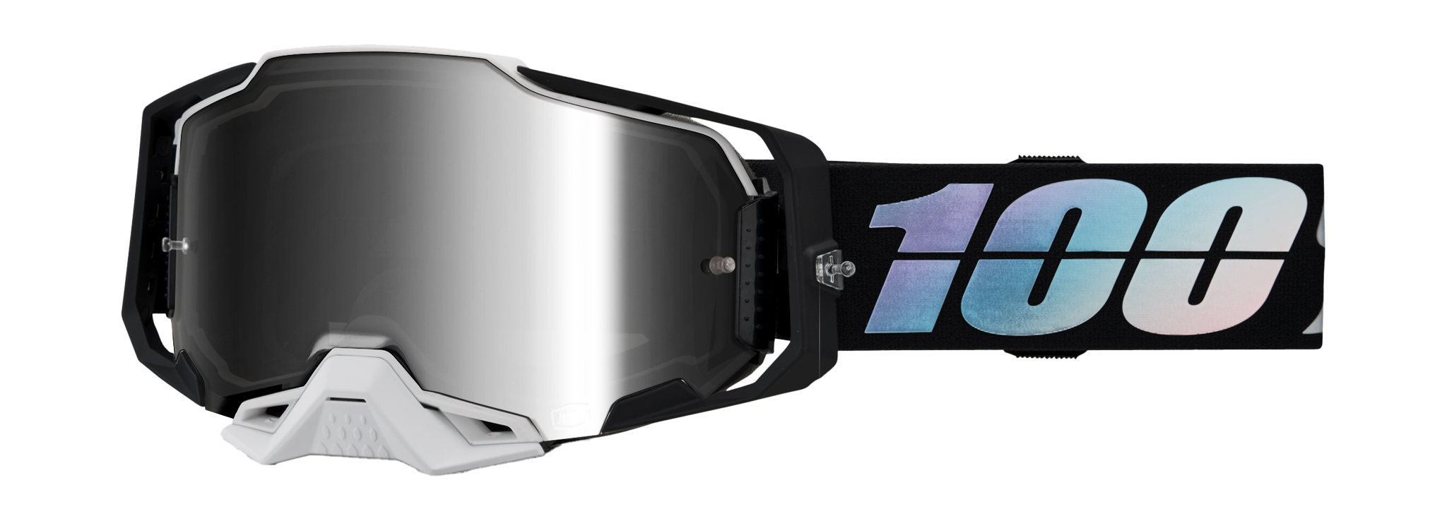 100% Crossbril Armega Krisp - Spiegel Zilver Lens