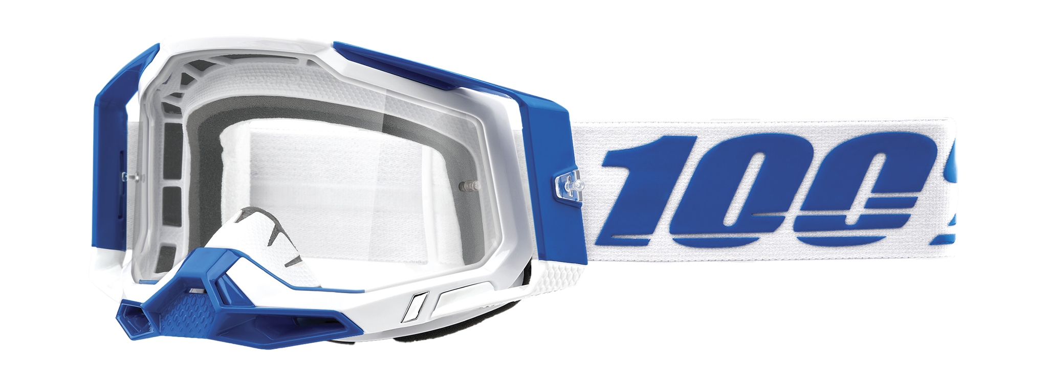 100% Crossbril Racecraft 2 Isola - Clear Lens