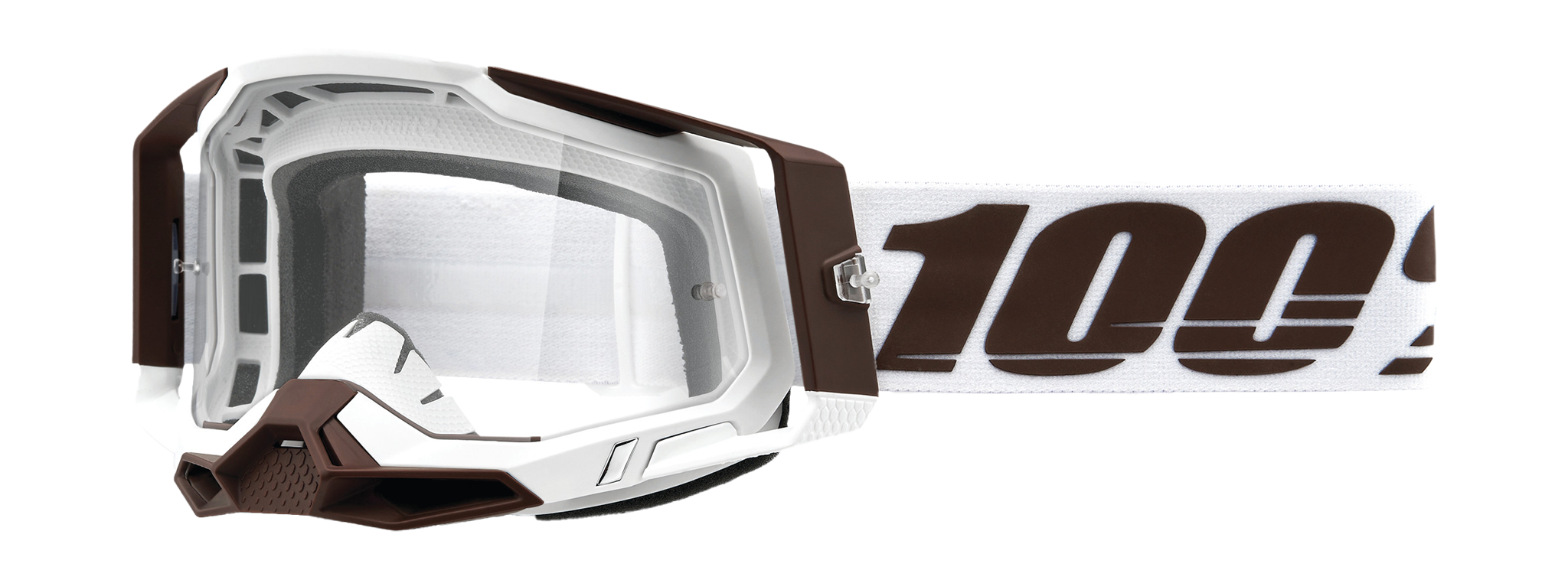 100% Crossbril Racecraft 2 Snowbird - Clear Lens