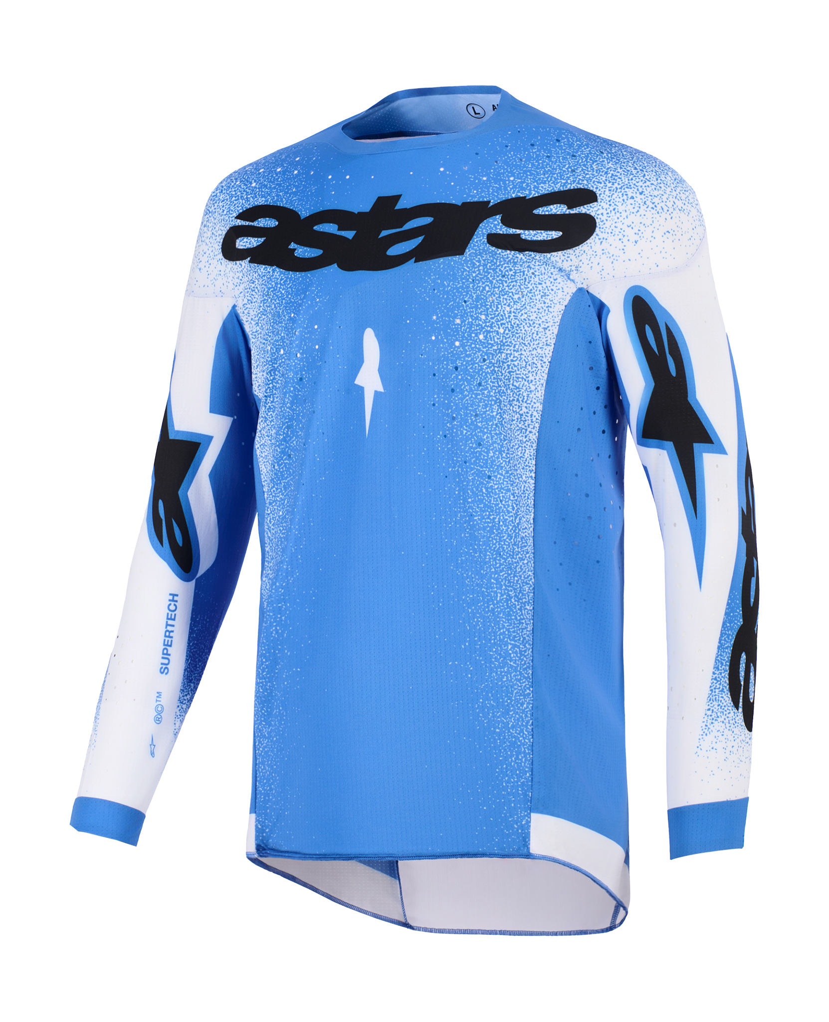Alpinestars Cross Shirt 2026 Supertech Scenz - Ucla / Blauw / Wit