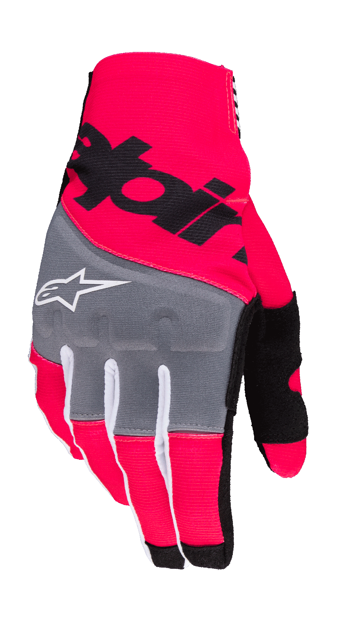 Alpinestars Crosshandschoenen 2026 Techstar - Zwart / Fluo Roze