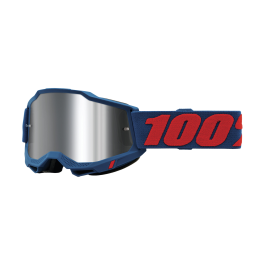 100% Crossbril Accuri 2 Odeon - Spiegel Zilver Flash Lens