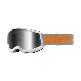 100% Motocross Goggle Accuri 2 Speedco - Mirror Silver