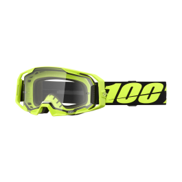 100% Crossbril ARmatic Neon Yellow - Clear Lens