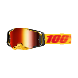 100% Crossbril Armega Tetsu - Spiegel Rood Lens