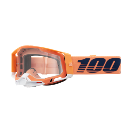 100% Crossbril Racecraft 2 Coral - Clear Lens