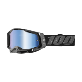 100% Crossbril Racecraft 2 Kos - Spiegel Blauw Lens