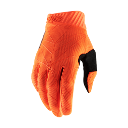 100% Crosshandschoenen Ridefit - Fluo Oranje / Zwart