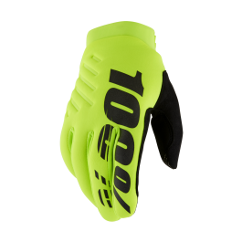 100% Crosshandschoenen Winter Brisker - Fluo Geel