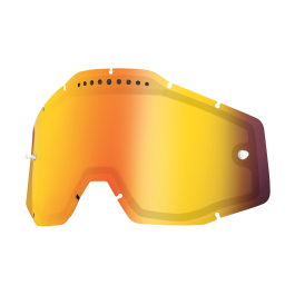 100% Lens RC1/AC1/ST1 - Dual Vented Spiegel Rood