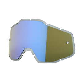 100% Lens RC1/AC1/ST1 - Injected Mirror Blue / Smoke