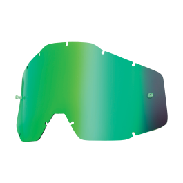 100% Lens RC1/AC1/ST1 - Standaard Spiegel Groen
