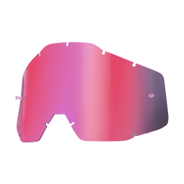 100% Lens RC1/AC1/ST1 - Standard Mirror Pink / Smoke