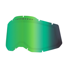 100% Lens RC2/AC2/ST2 - Dual Vented Spiegel Groen