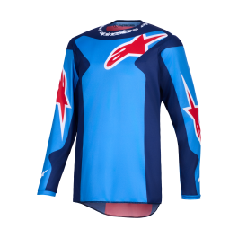 Alpinestars Motocross Jersey 2026 Fluid Grid - Blue / Red