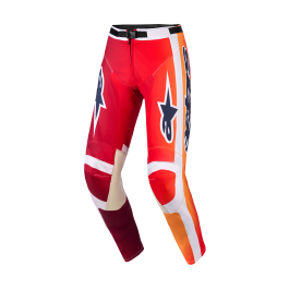 Alpinestars Motocross Pants 2026 Racer Portl - Red / Light Grey / Dark Grey