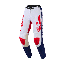 Alpinestars Crossbroek 2026 Racer Riway - Wit / Blauw / Rood