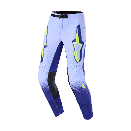 Alpinestars Crossbroek 2026 Supertech Scenz - Paars / Fluo Geel