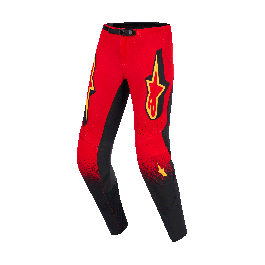 Alpinestars Crossbroek 2026 Supertech Scenz - Rood / Zwart / Geel