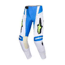 Alpinestars Crossbroek 2026 Techstar Knif - Ucla / Blauw / Zwart / Fluo Geel