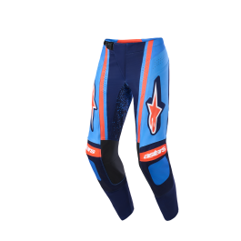 Alpinestars Crossbroek 2026 Techstar Nomur - Donker Navy / Oranje / Ucla / Blauw