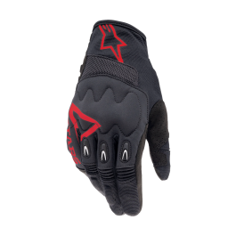 Alpinestars Crosshandschoenen 2026 Techdura - Fire Rood / Zwart