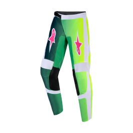 Alpinestars Kinder Crossbroek 2026 Fluid Portl - Groen / Wit / Zwart