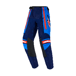 Alpinestars Mini Crossbroek 2026 Racer Nomur - Donker Navy / Oranje / Ucla / Blauw