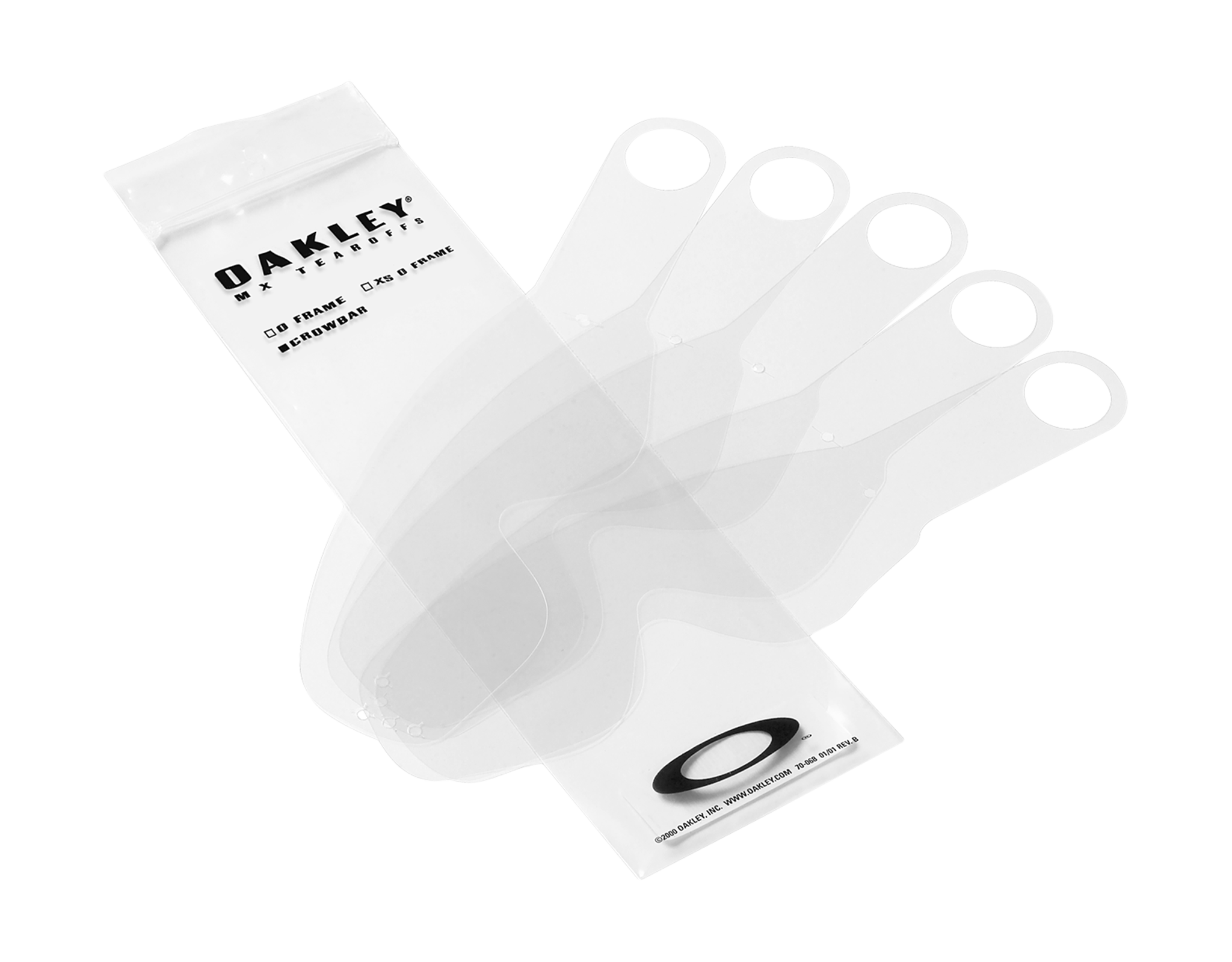 Oakley Tear-Offs Standaard Crowbar